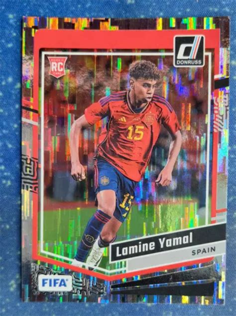 Panini Donruss Soccer Fifa Lamine Yamal Rc Rookie Silver