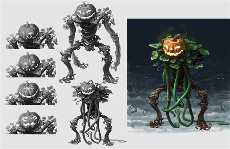 Artstation Halloween Creature Design Bas Ruhe