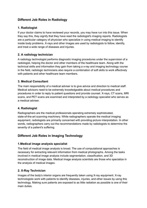 Ppt Career Scopes After X Ray Imaging Technology Course In