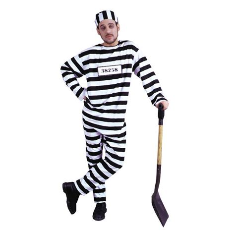 Convict Costume Std