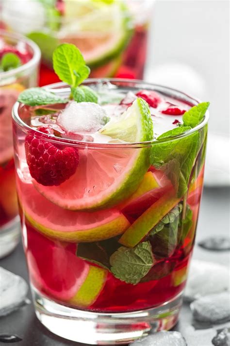 Raspberry Mojito A Refreshing Twist On A Classic Savored Sips