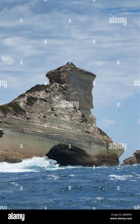 The cliffs of Bonifacio Stock Photo - Alamy