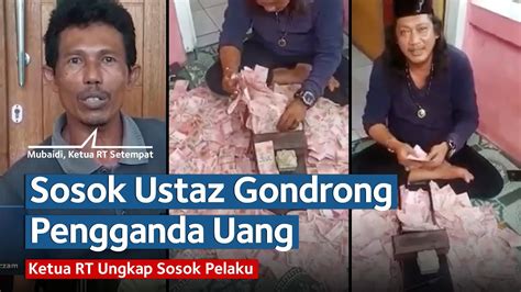 Ini Sosok Ustaz Gondrong Pengganda Uang Kini Pelaku Ditetapkan