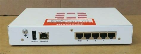 Fortinet Fortigate 30e Fg 30e 5x 1gbe Network Security Firewall With Ac