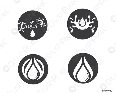 Water Drop Logo Template Vector Illustration Stock Vector 3944080