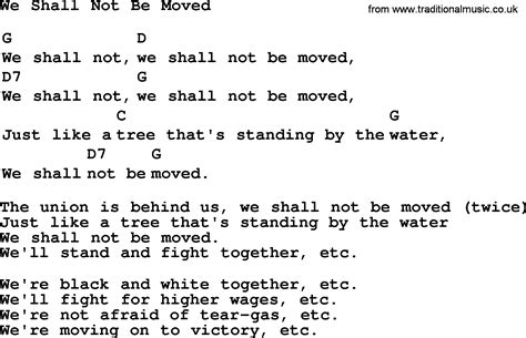 Top Folk And Old Time Songs Collection We Shall Not Be Moved