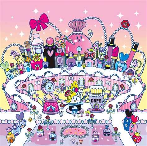 Cute Tamagotchi Beauty Salon Desktop Wallpaper - Kawaii Hoshi