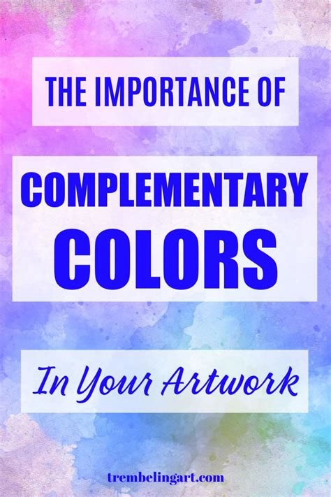 How To Use Complementary Colors In Your Painting Acrylic Painting For