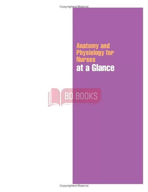 Anatomy And Physiology For Nurses At A Glance Color Ian Peate