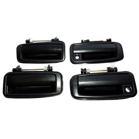 New Pcs Outside Door Handles Set Front Left Rear Right For Toyota