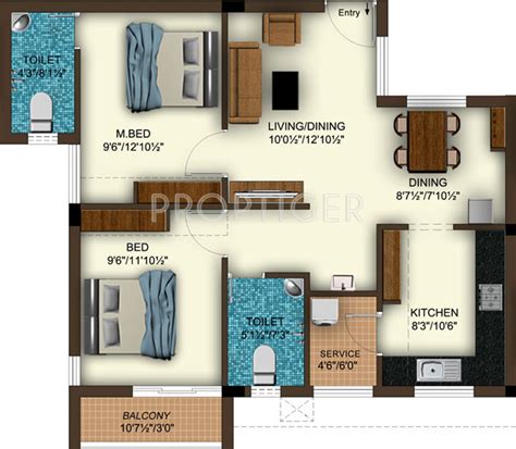 Sq Ft Bhk T Apartment For Sale In Rohini Nakshatra