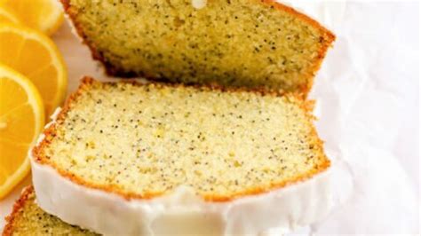 Mary Berry Lemon And Poppy Seed Loaf Cake British Chefs Table