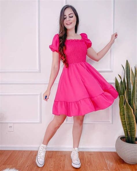 Pin De Franciane Neves Em Vestido 🌺🌞 Vestidos Estilosos Vestidos