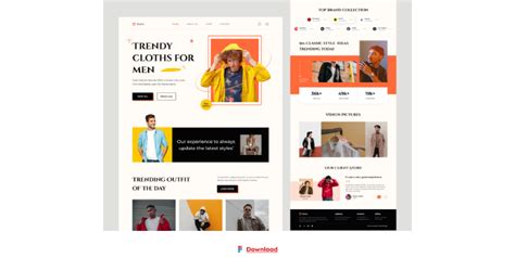 Modern Ecommerce Landing Page Community Figma