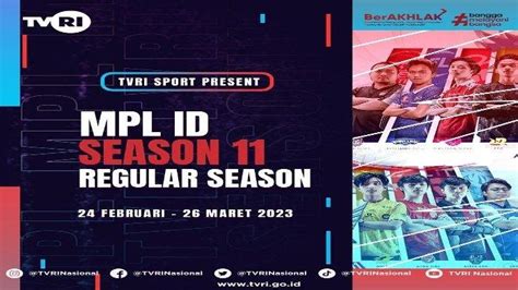 Jadwal Mpl Id Season Week Live Tvri Mulai Hari Jumat Evos