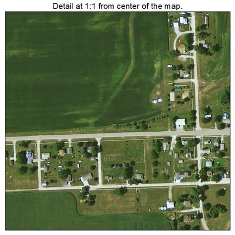 Aerial Photography Map of Webster, IA Iowa