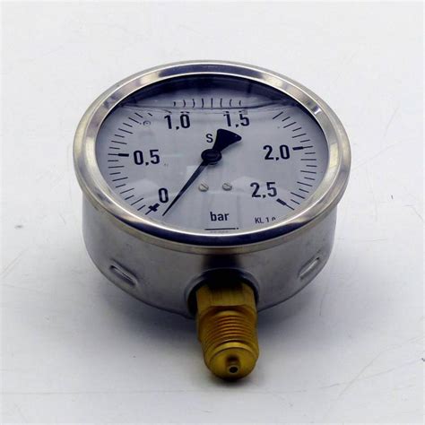 Maschinenteil24 Mechanisches Pressure Gauge Buy Online