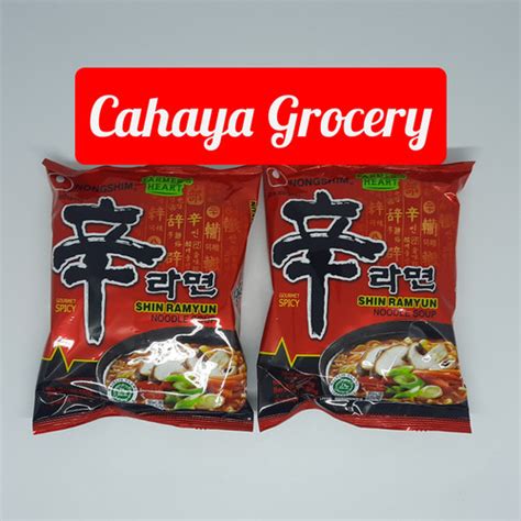 Jual Nongshim Shin Ramyun Spicy Noodle Soup Korean Halal Gr X Bks