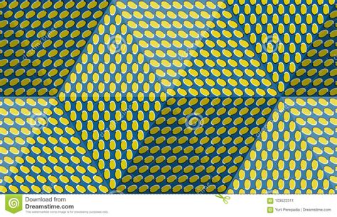 Fundo ótico Do Sumário Da Ilusão Do Movimento a Elipse Modelou O Teste