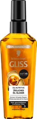 Gliss Oil Nutritive Tägliches Öl Elixier Kur Schwarzkopf