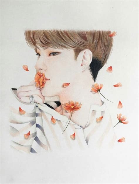 Pin By Honey Nunu On Fanart Kpop Drawings Drawings Sketches