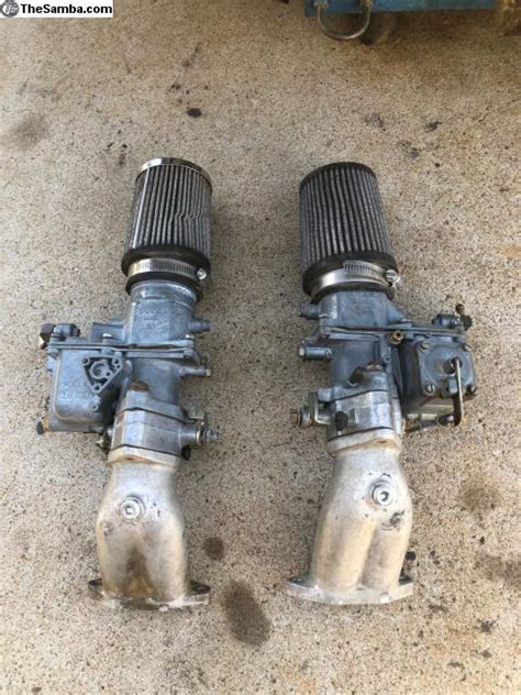 Thesamba Vw Classifieds Solex H Deis Kadrons Dual Carb Set