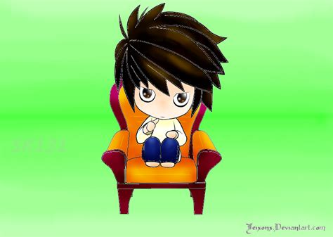 Chibi L Coloured By Swordknight131 On Deviantart