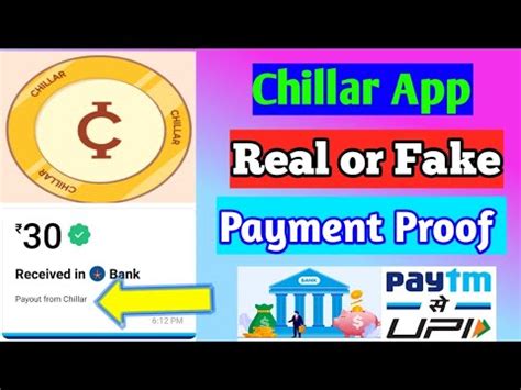 Chillar App Real Or Fake Chillar App Payment Proof Real Or Fake