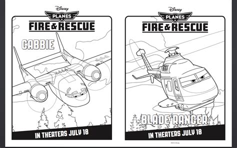 Free Disney Planes Fire And Rescue Coloring Pages And Activity Sheets