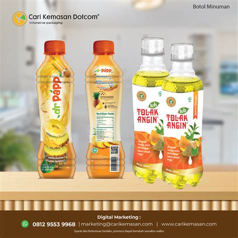 Botol Minuman Kemasan Plastik Produk