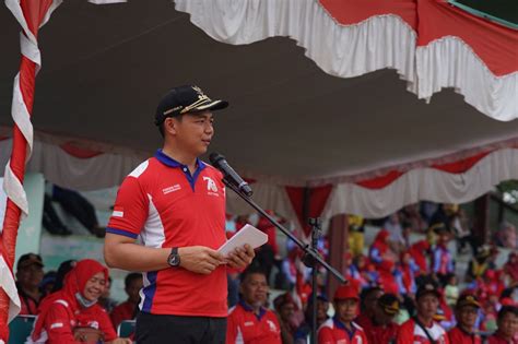 Bupati Kapuas Hulu Buka Porseni Guru PGRI Kabupaten Kapuas Hulu Tahun