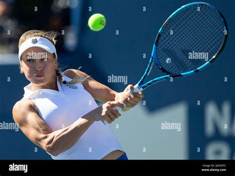 Toronto Canada Th Aug Yulia Putintseva Competes During The