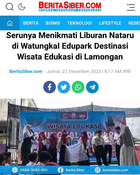 Serunya Menikmati Liburan Nataru Di Watungkal Edupark Destinasi Wisata