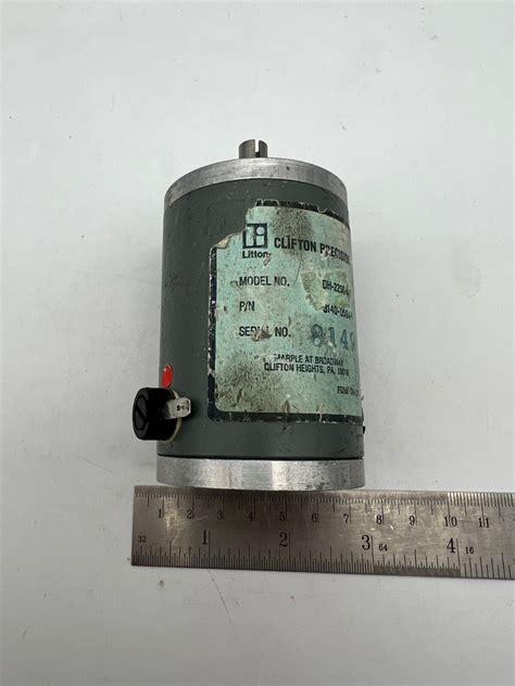 Litton Clifton Precision Dh 2250 U 1 Dc Servo Motor 3140 0594 1 Made In