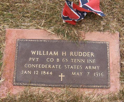 Pvt William Henry Rudder Find A Grave Memorial