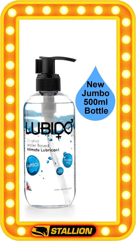 Lubido Sex Lube Lubricant 250ml 500ml Pump Bottle 100ml Tube Condom Safe Ebay