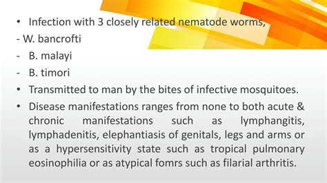 Solution Lymphatic Filariasis Converted Studypool