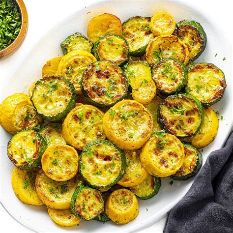 Roasted Zucchini And Squash Easy Story Telling Co