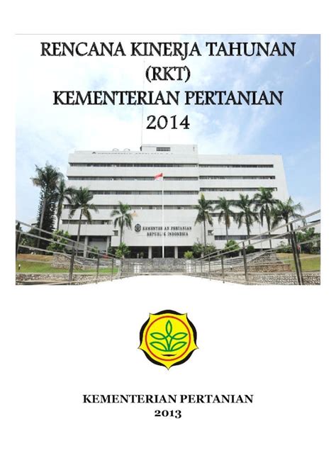 Pdf Rencana Kinerja Tahunan Rkt Kementerian Dokumen Tips