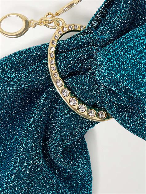 OSÉREE Lumière O Chain embellished metallic bikini NET A PORTER