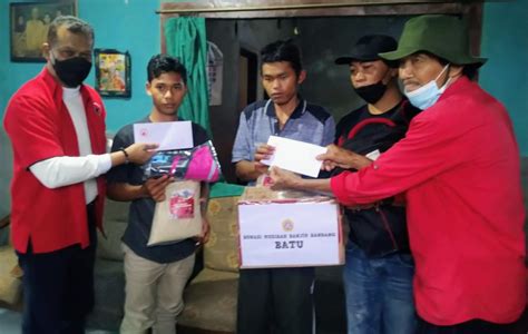 Salurkan Bantuan Korban Banjir H Khamim Tohari Harus Amanah Tepat