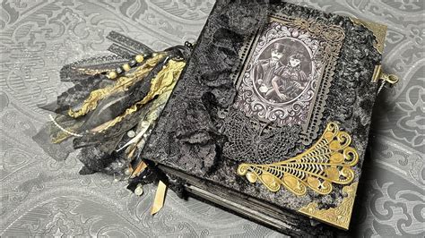 The Victorian Gothic Junk Journal Full Flip Through YouTube