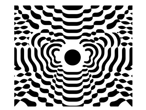 Mind Bending Optical Illusion Coloring Page