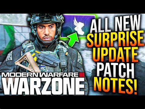 Whosimmortal Warzone All New Surprise Update Patch Notes New Weapon