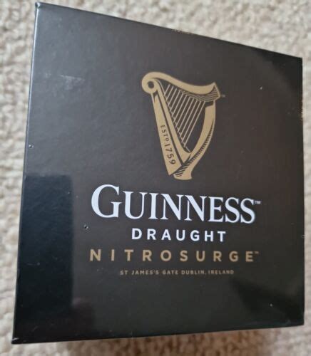 New And Sealed Guinness Draught Nitrosurge Device Surger Unit Nitro