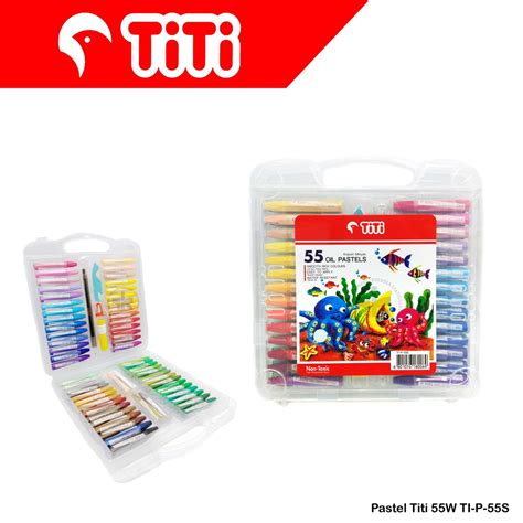 Jual Titi Oil Pastel 55 Warna TI P 55S Shopee Indonesia