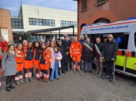 Una Nuova Ambulanza Per La Pubblica Assistenza Di Ozzano E San Lazzaro