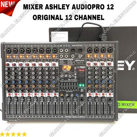 Mixer Audio Ashley Audiopro Original Channel Mixer Audiopro