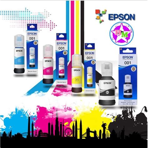 Jual Tinta Epson 001 For Printer L4150 L460 L6160 L6190 Indonesia