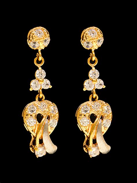 21k Gold Earrings Sw12520